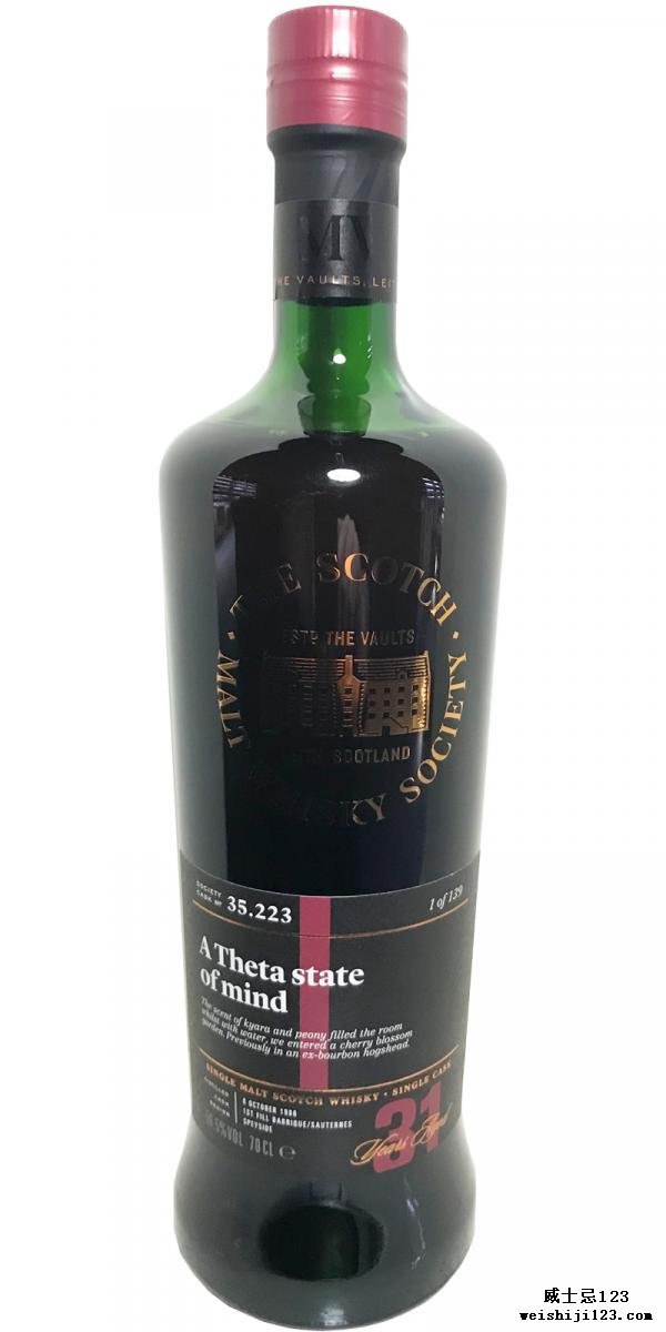 Glen Moray 1986 SMWS 35.223