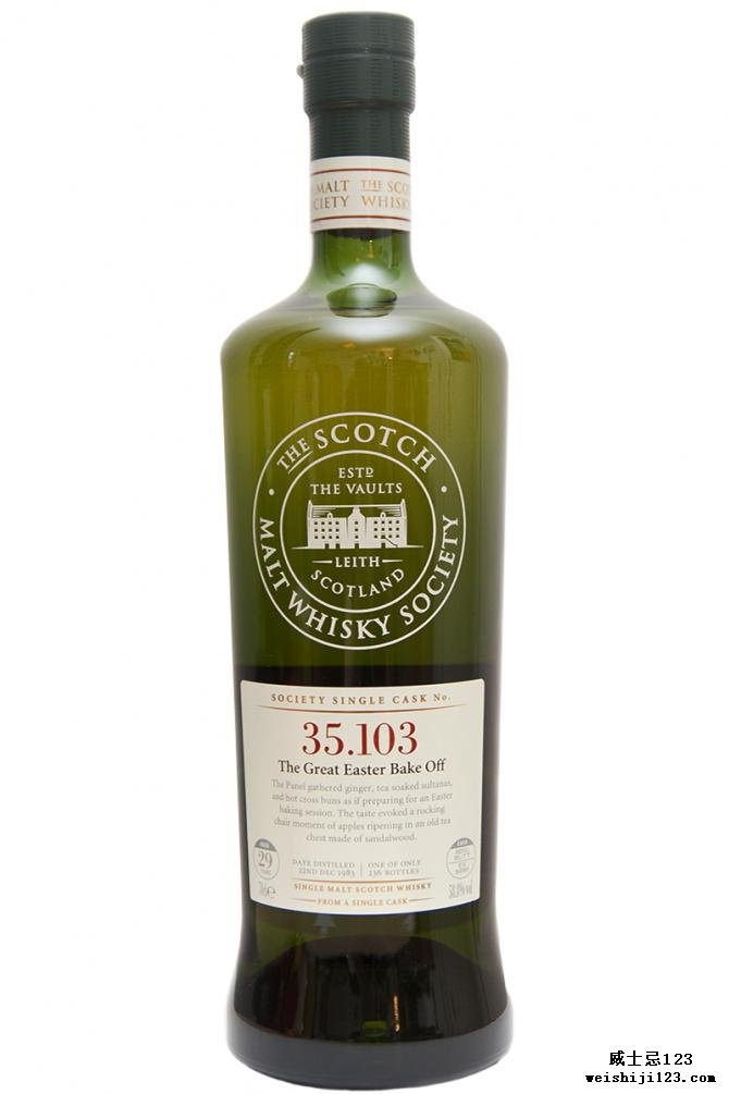 Glen Moray 1983 SMWS 35.103