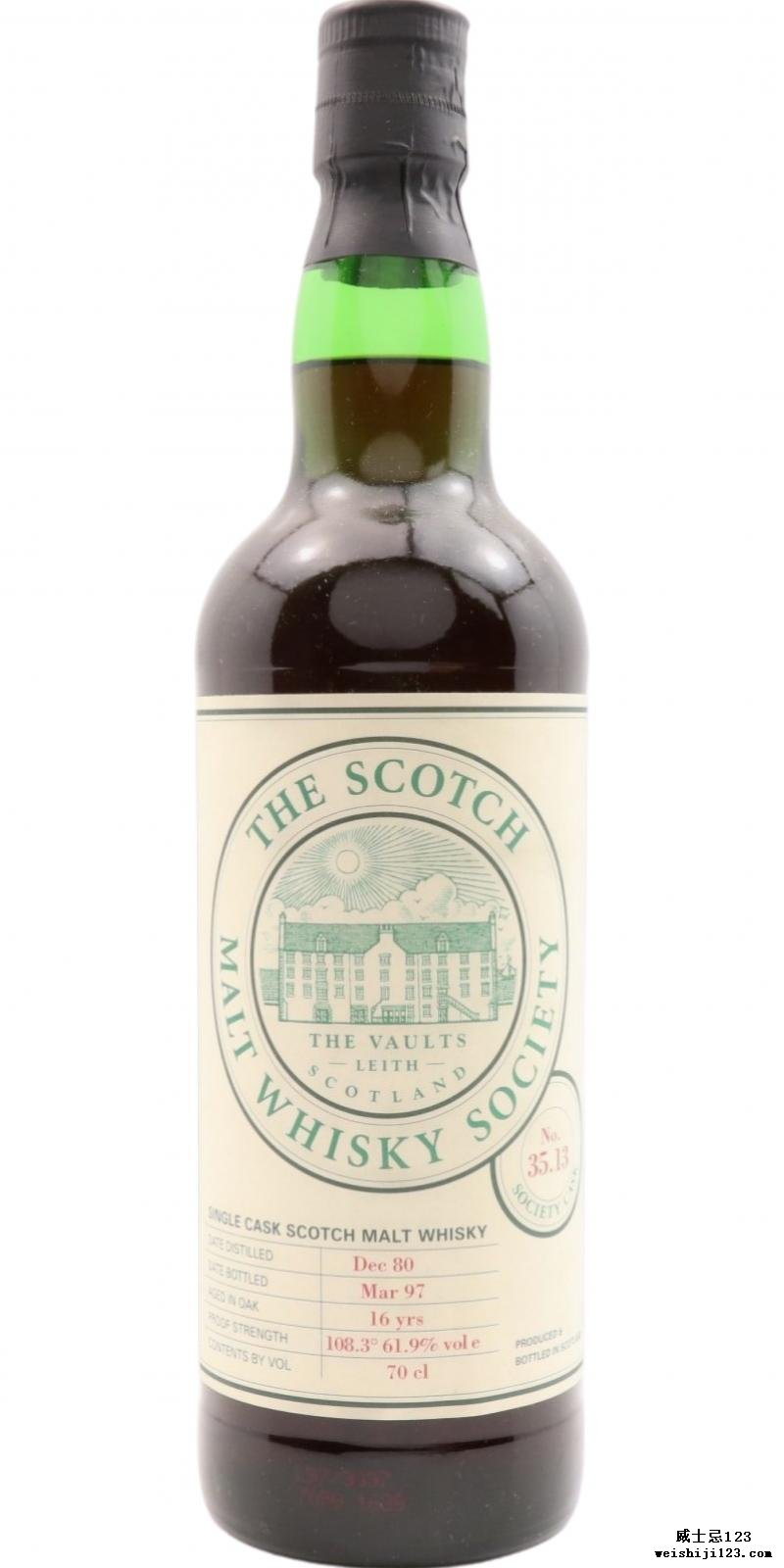 Glen Moray 1980 SMWS 35.13