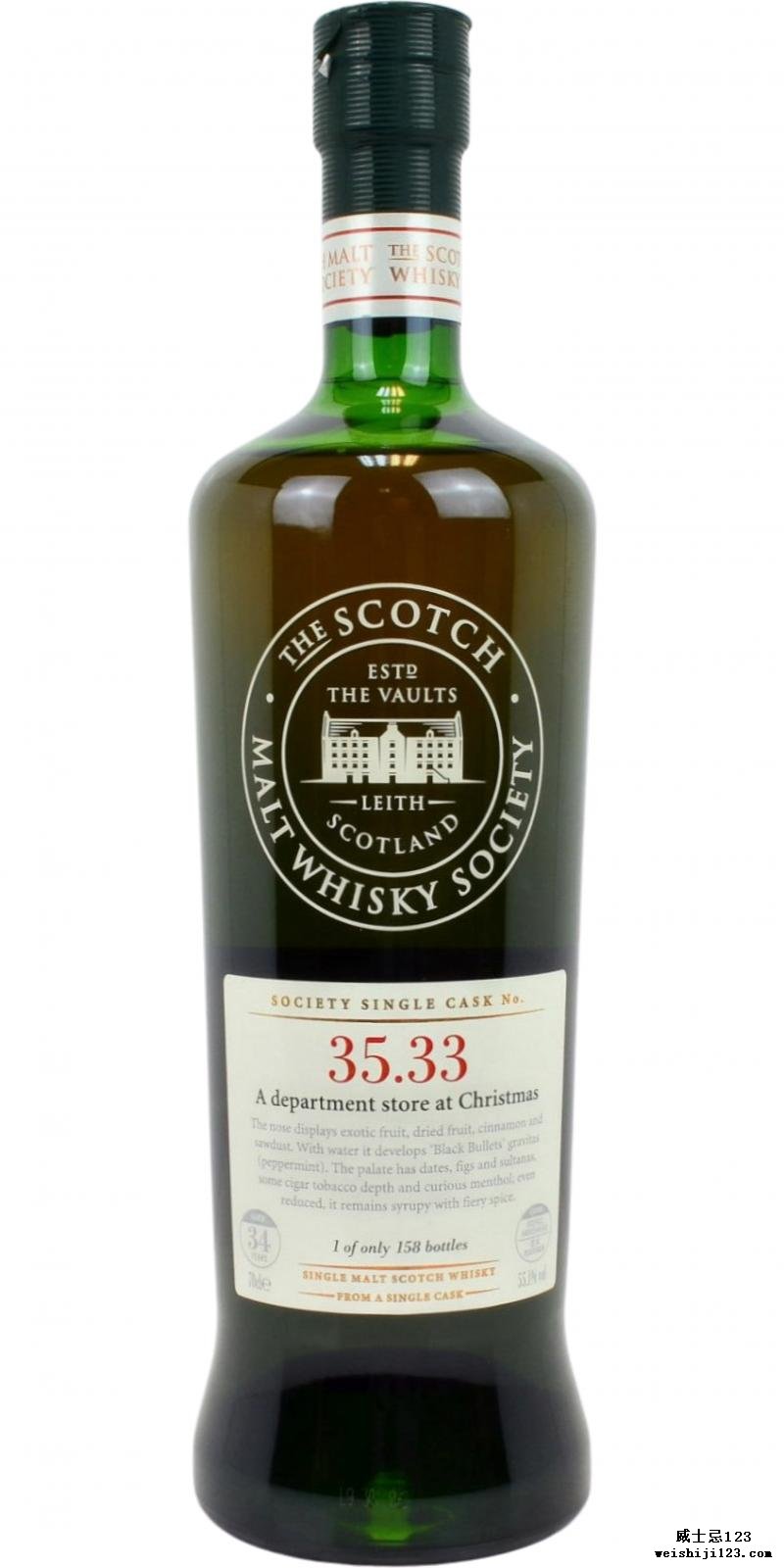 Glen Moray 1975 SMWS 35.33