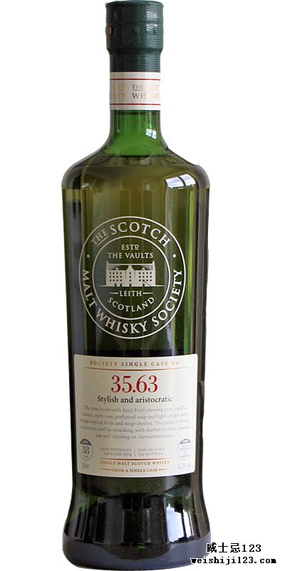 Glen Moray 1974 SMWS 35.63