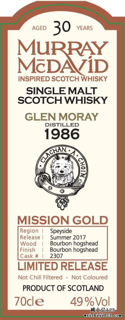 Glen Moray 1986 MM