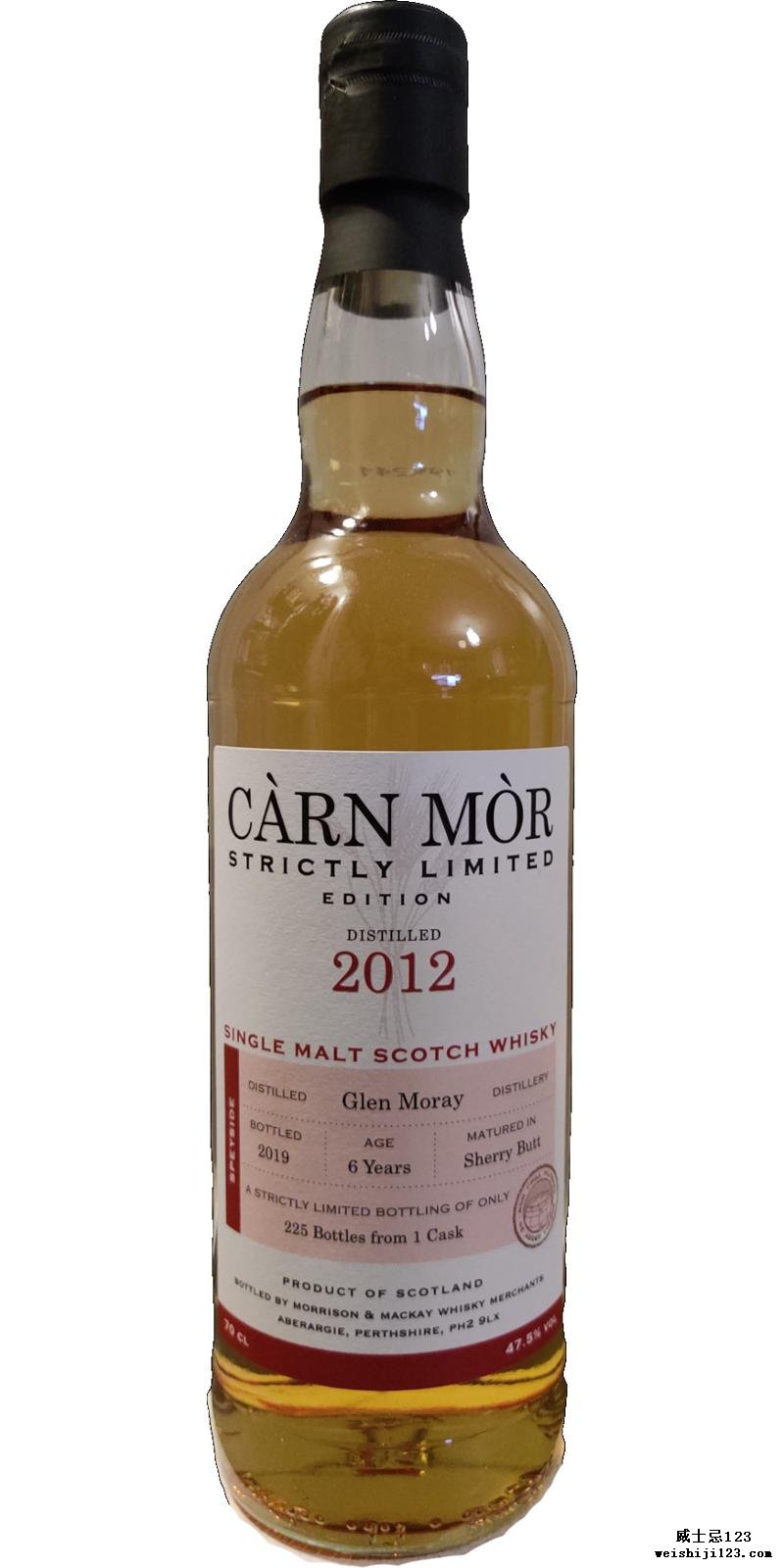 Glen Moray 2012 MMcK