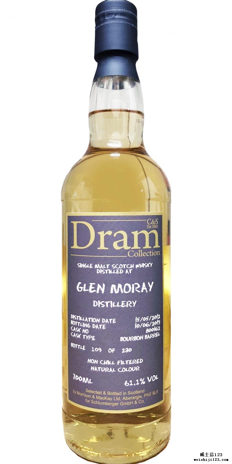 Glen Moray 2012 C&S