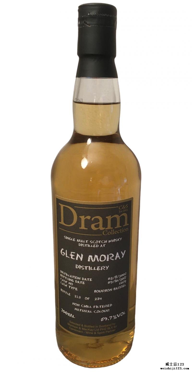 Glen Moray 2007 C&S