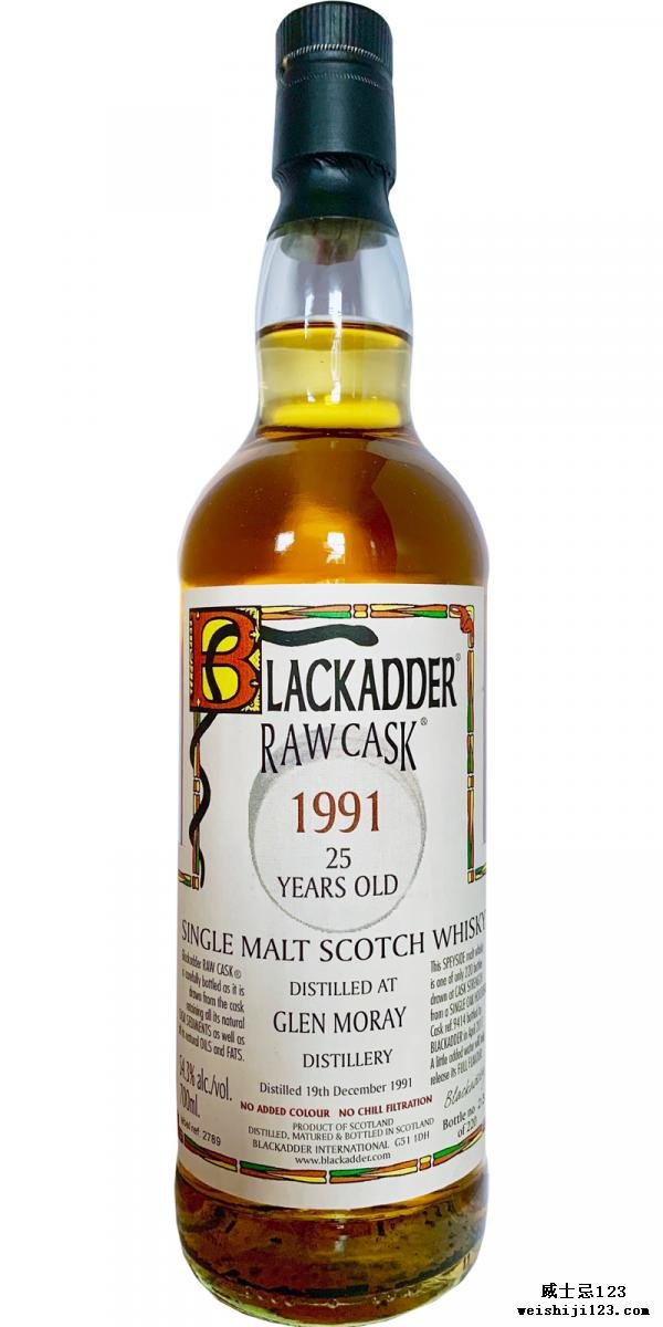 Glen Moray 1991 BA