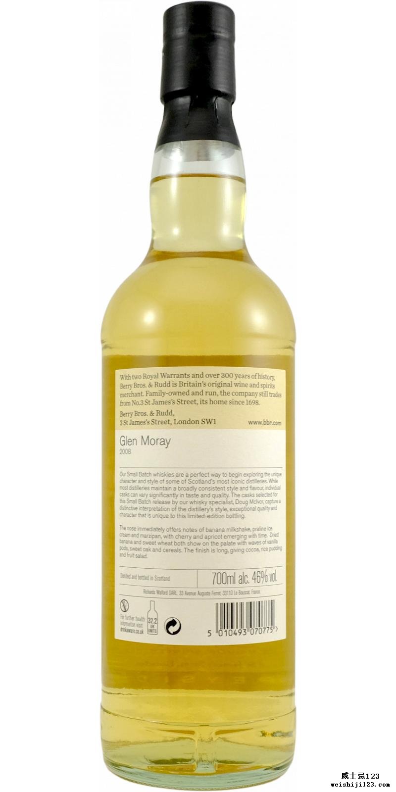 Glen Moray 2008 BR