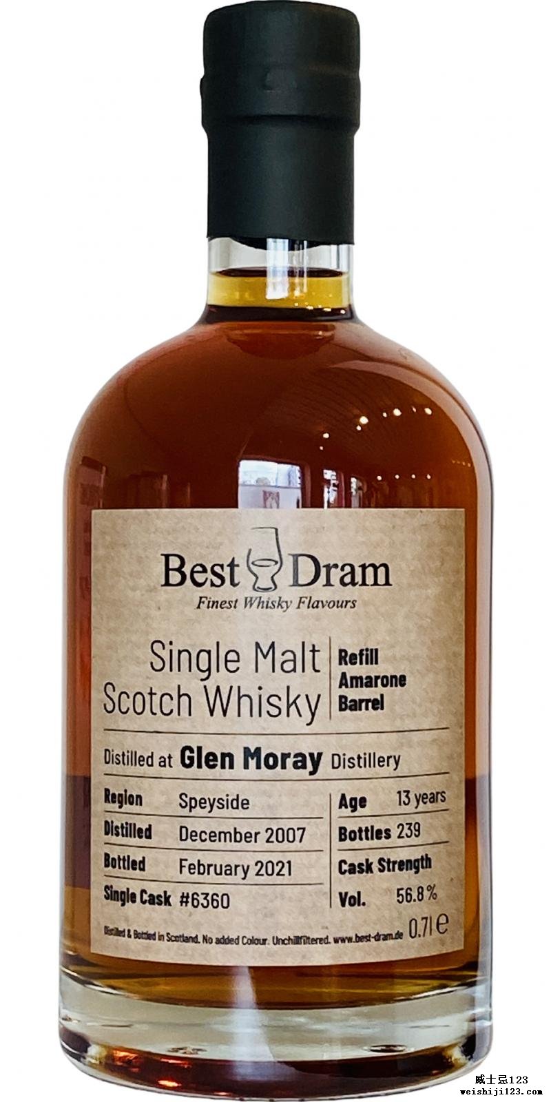 Glen Moray 2007 BD