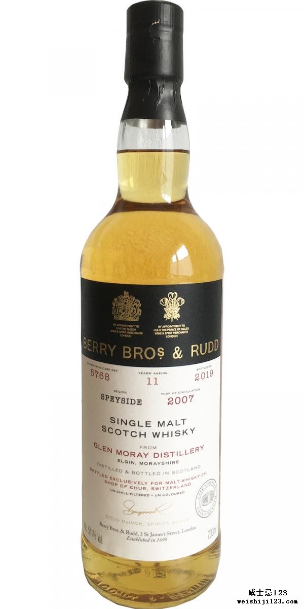 Glen Moray 2007 BR