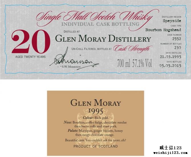 Glen Moray 1995 DR