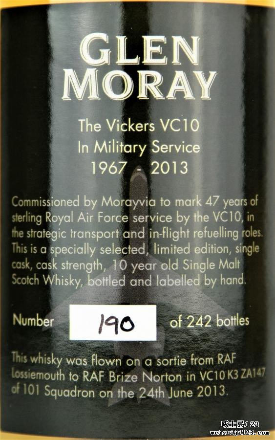 Glen Moray VC 10