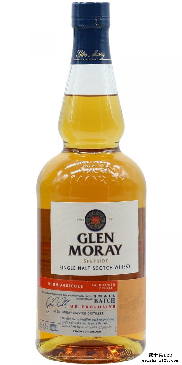 Glen Moray Cask Finish Project