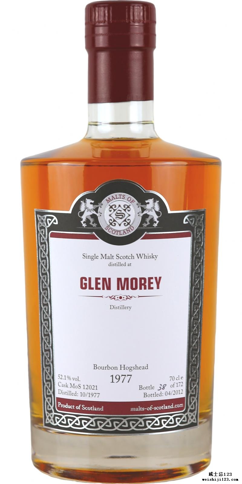 Glen Moray 1977 MoS