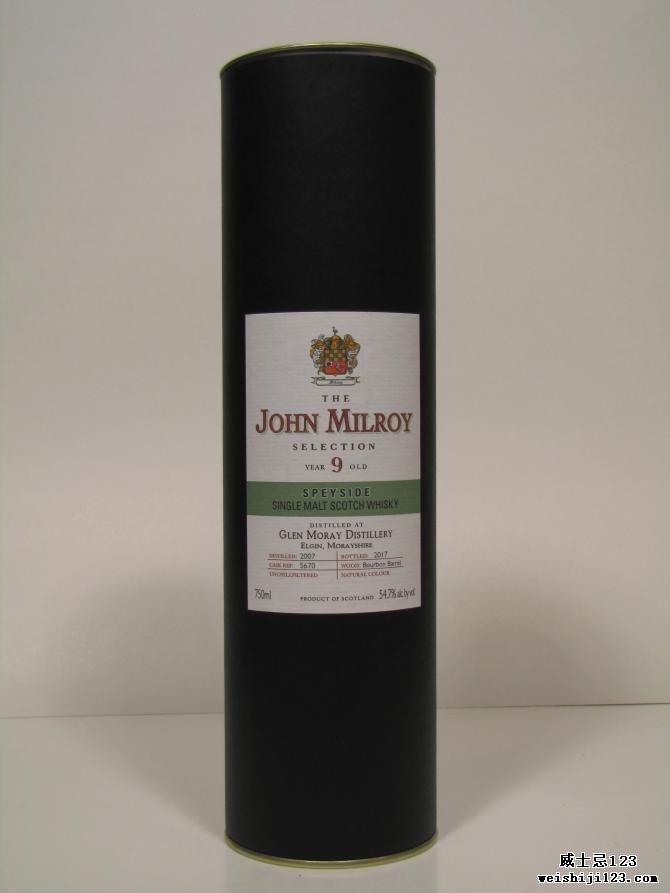 Glen Moray 2007 JY