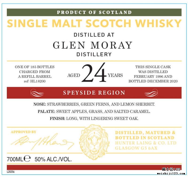 Glen Moray 1996 HL