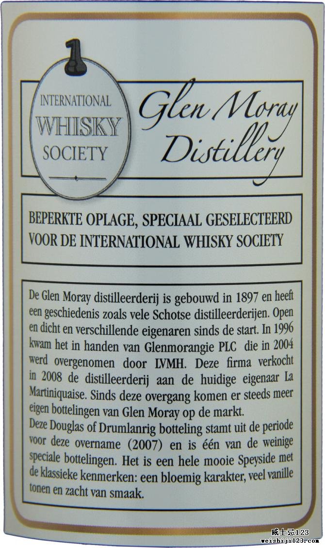 Glen Moray 2007 DoD