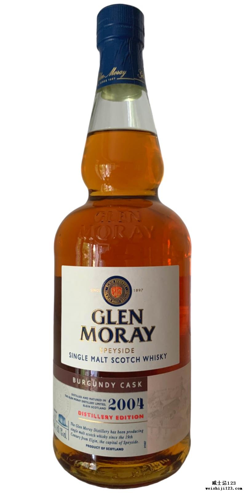 Glen Moray 2004  Burgundy Cask