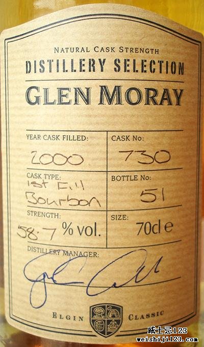 Glen Moray 2000