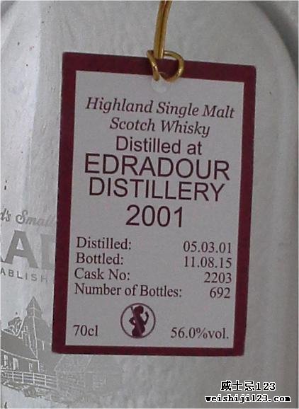 Edradour 2001