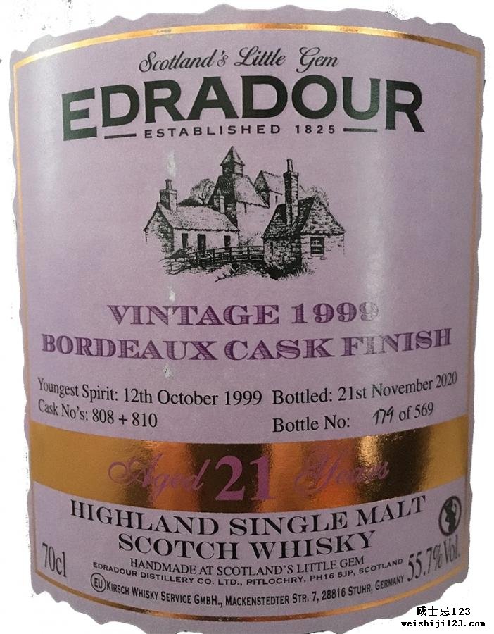 Edradour 1999 Vintage