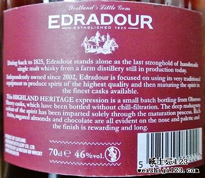 Edradour Highland Heritage