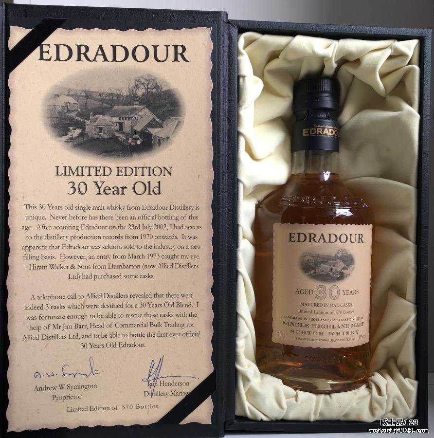 Edradour 30-year-old