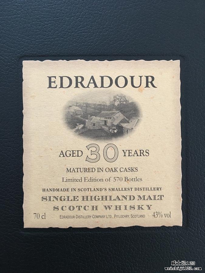 Edradour 30-year-old