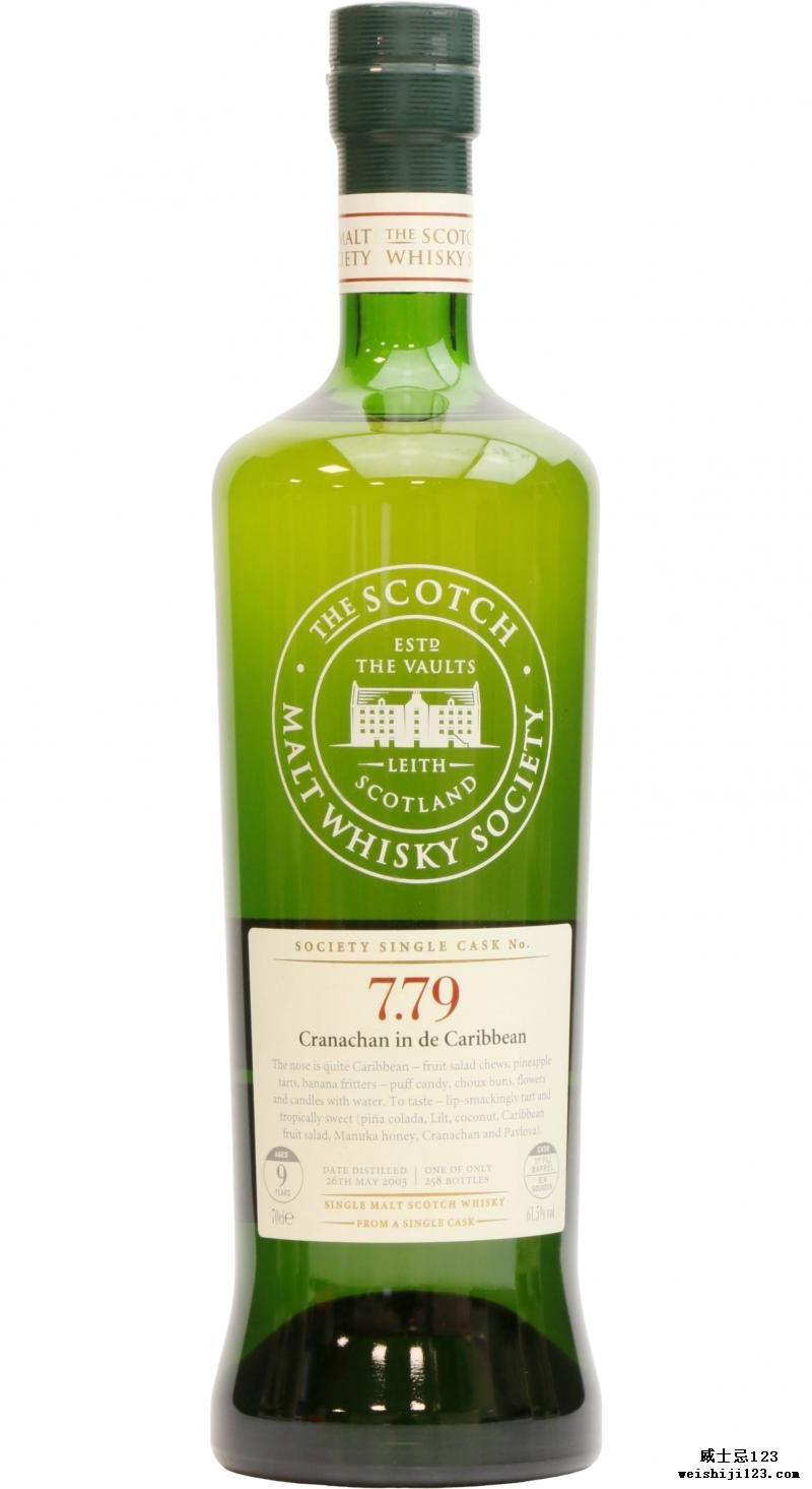 Longmorn 2003 SMWS 7.79