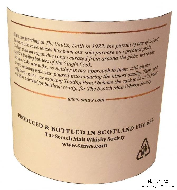 Longmorn 2003 SMWS 7.209