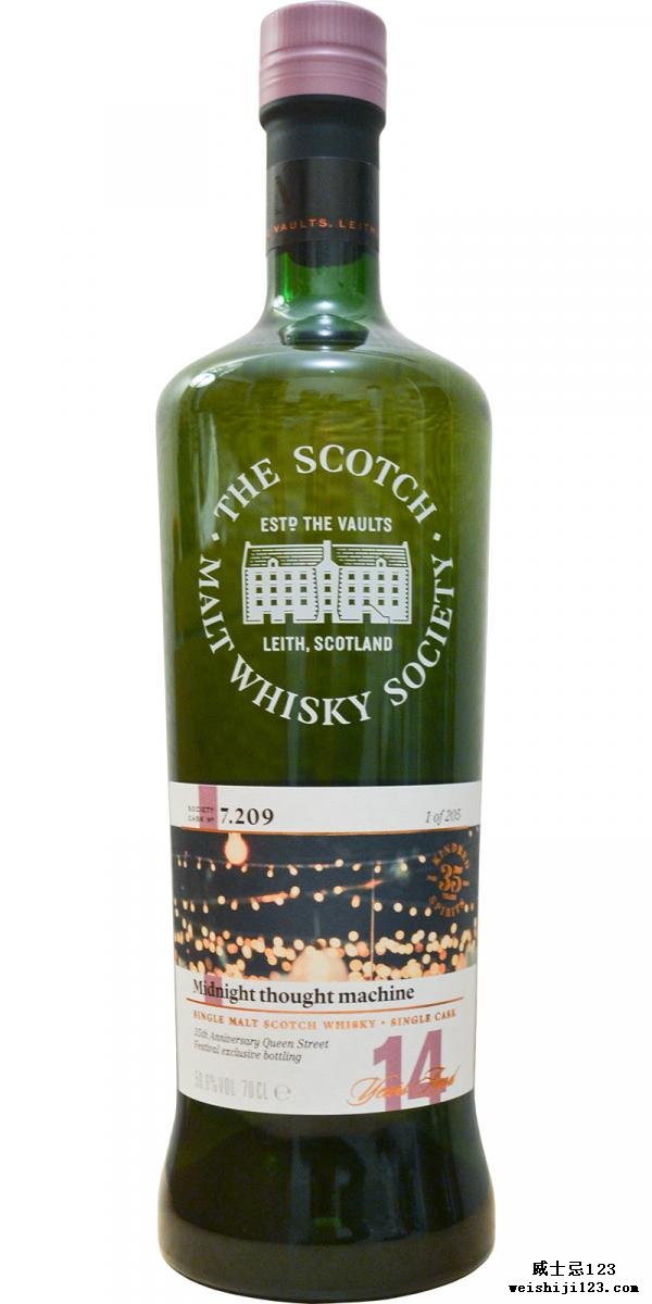 Longmorn 2003 SMWS 7.209