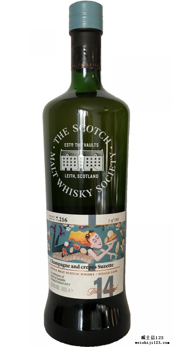 Longmorn 2003 SMWS 7.216