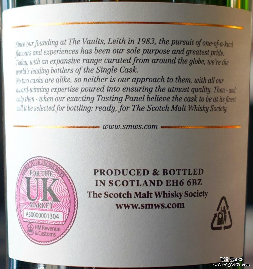 Longmorn 2003 SMWS 7.169