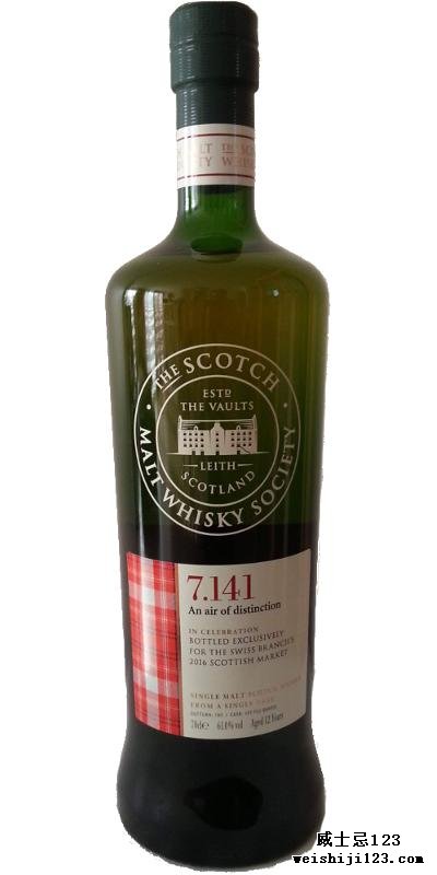 Longmorn 2003 SMWS 7.141