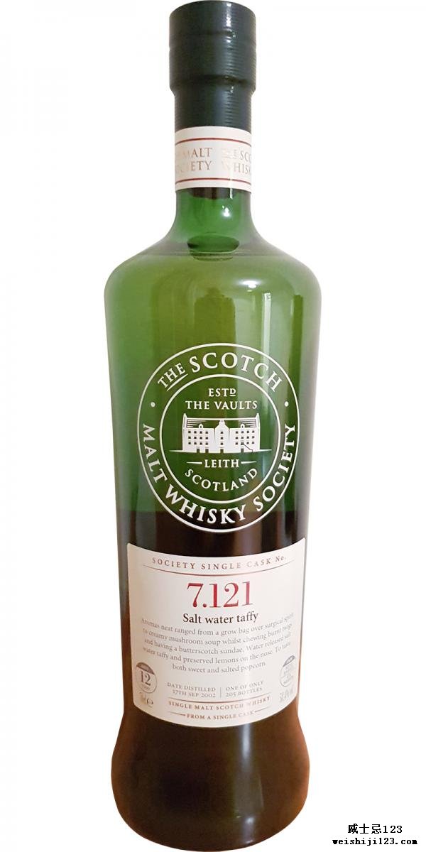 Longmorn 2002 SMWS 7.121