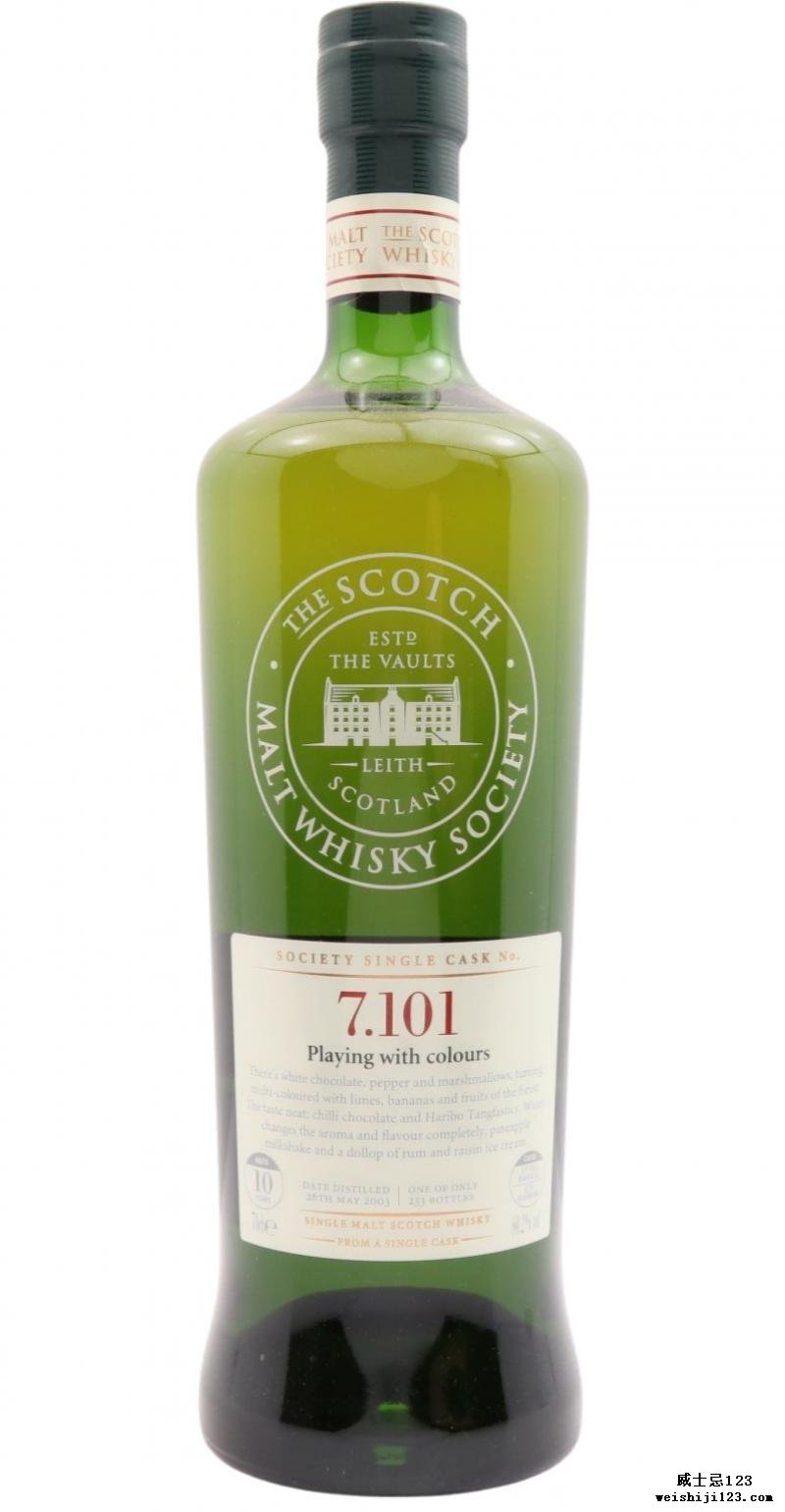 Longmorn 2003 SMWS 7.101