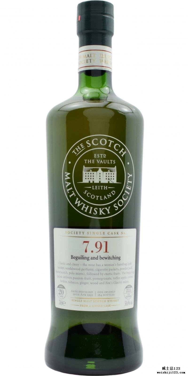 Longmorn 1993 SMWS 7.91