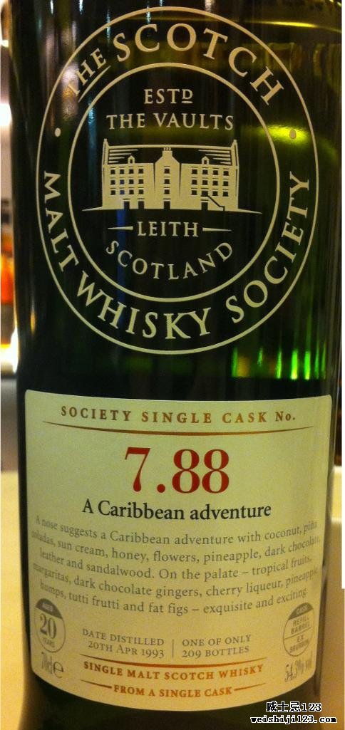 Longmorn 1993 SMWS 7.88