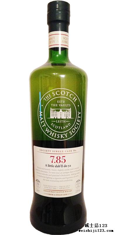 Longmorn 1993 SMWS 7.85