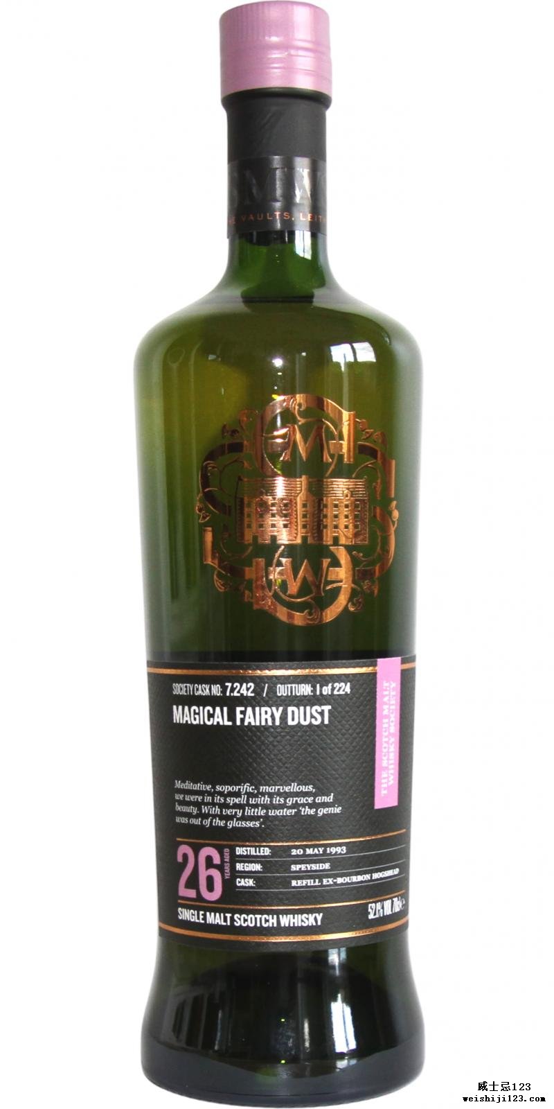 Longmorn 1993 SMWS 7.242