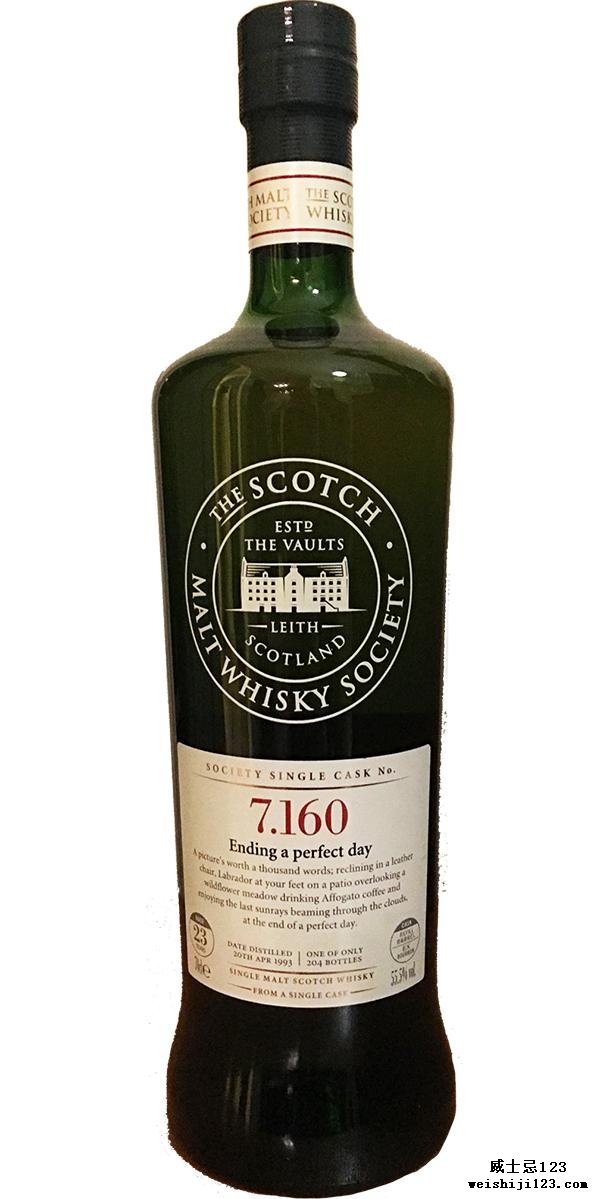 Longmorn 1993 SMWS 7.160