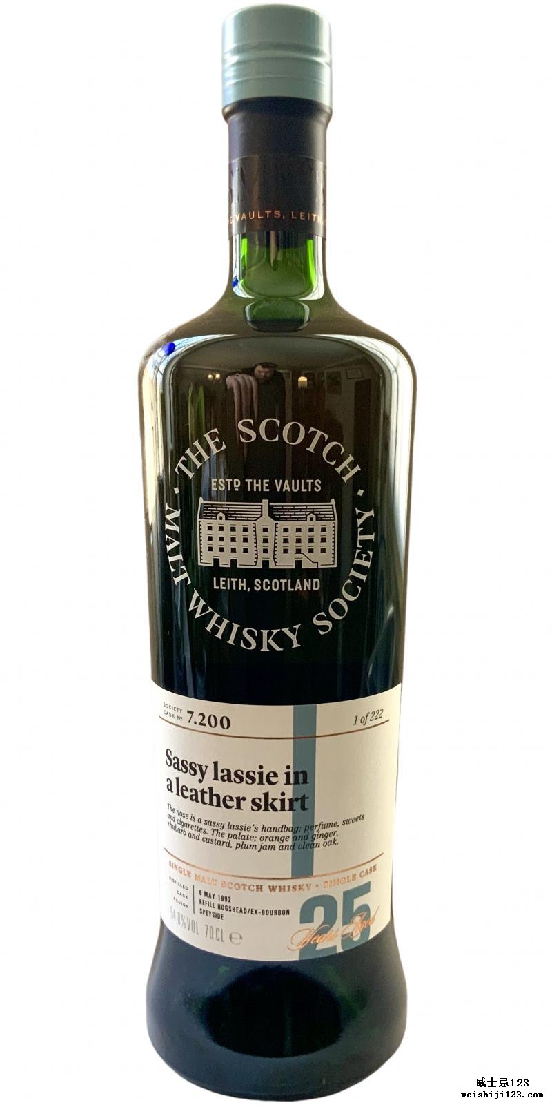 Longmorn 1992 SMWS 7.200