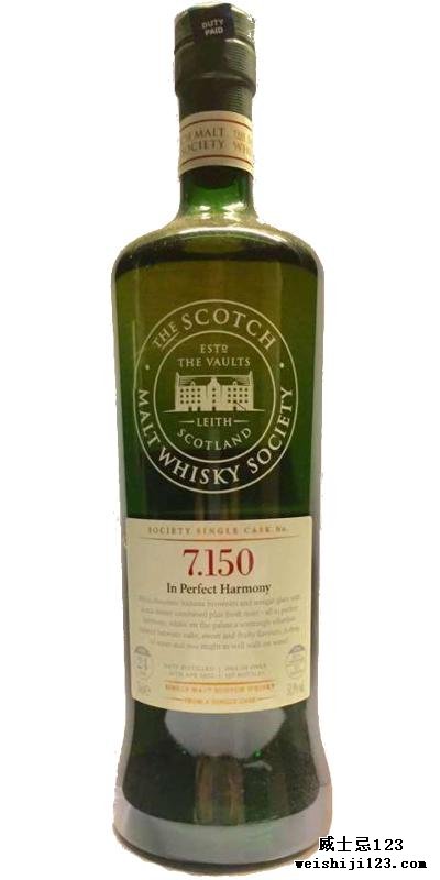 Longmorn 1992 SMWS 7.150