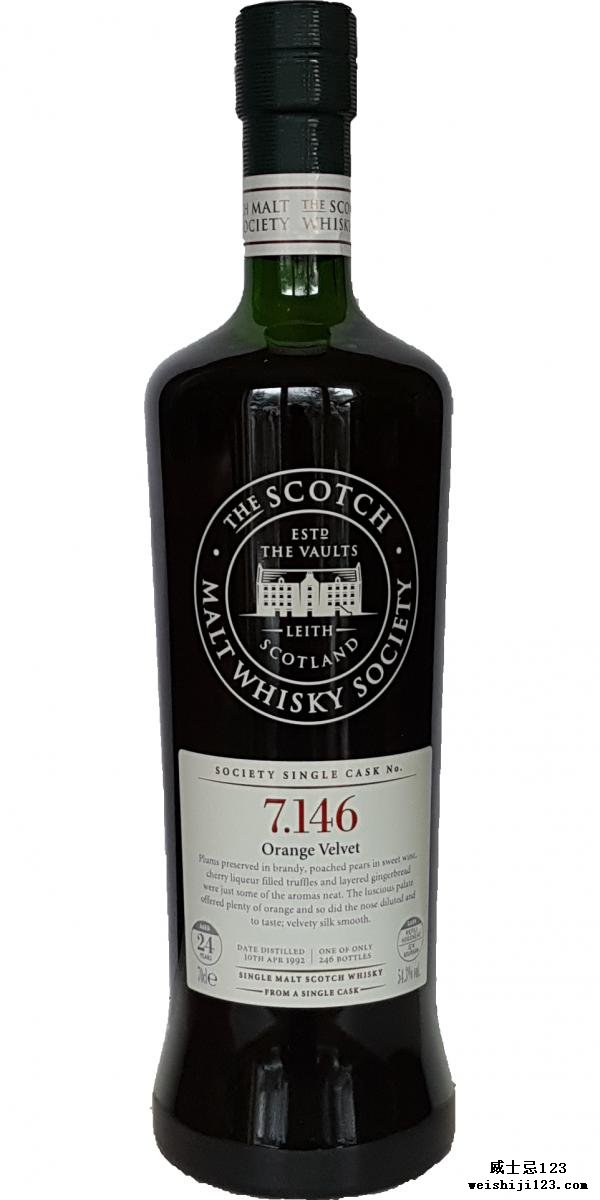 Longmorn 1992 SMWS 7.146