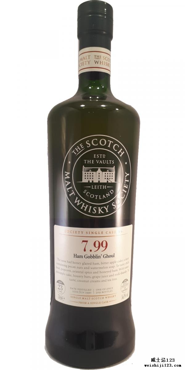 Longmorn 1990 SMWS 7.99