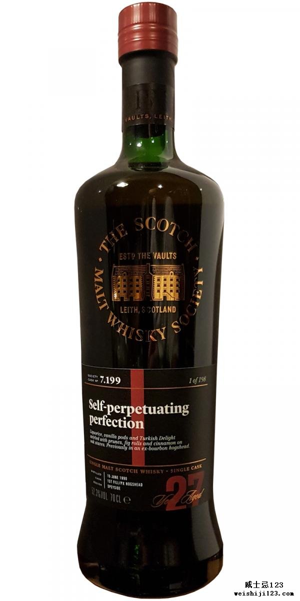 Longmorn 1990 SMWS 7.199