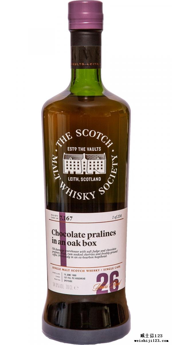 Longmorn 1990 SMWS 7.167