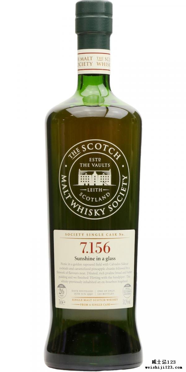 Longmorn 1990 SMWS 7.156