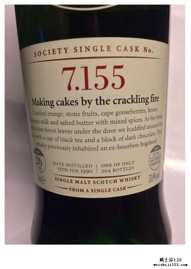 Longmorn 1990 SMWS 7.155