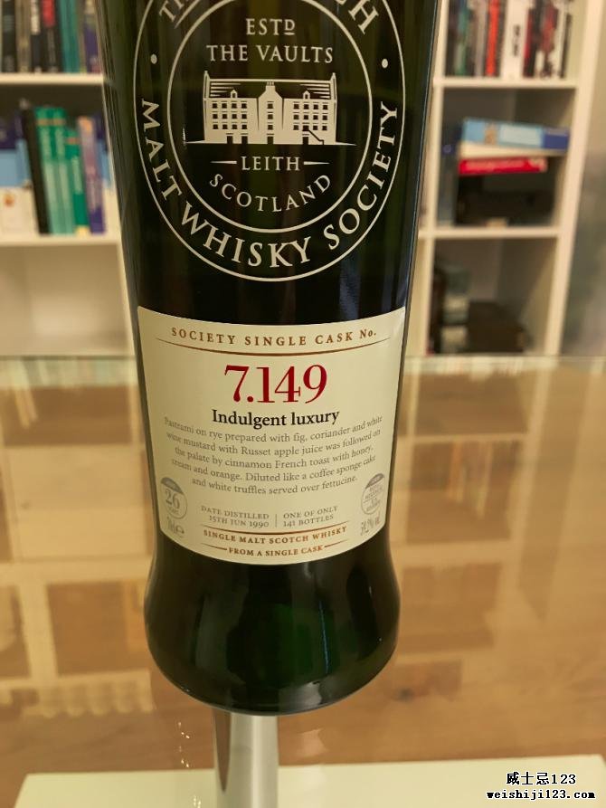 Longmorn 1990 SMWS 7.149