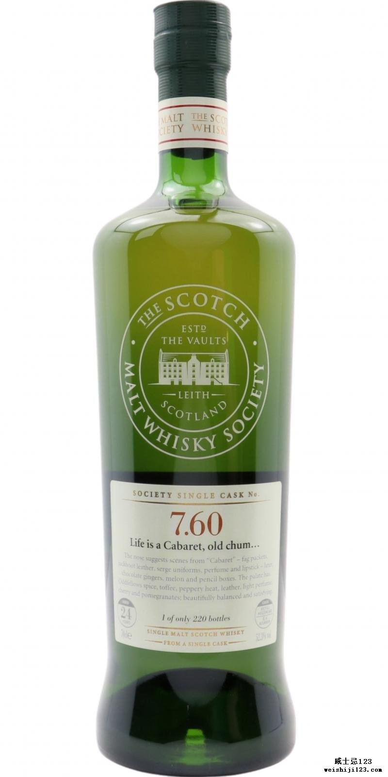 Longmorn 1985 SMWS 7.60